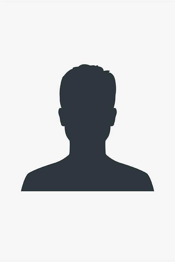 Person im Silhouette, neutrale Miene, schwarzer Umriss, grauer Hintergrund.
